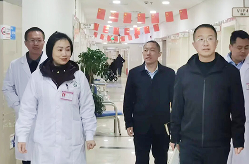 潼南区梓潼街道党工委书记谭根深 一行领导调研