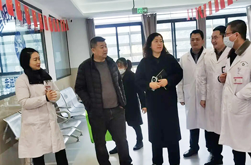 潼南区医疗保障局肖顺党组书记、杨莲碧主任 一行莅临我院调研指导工作